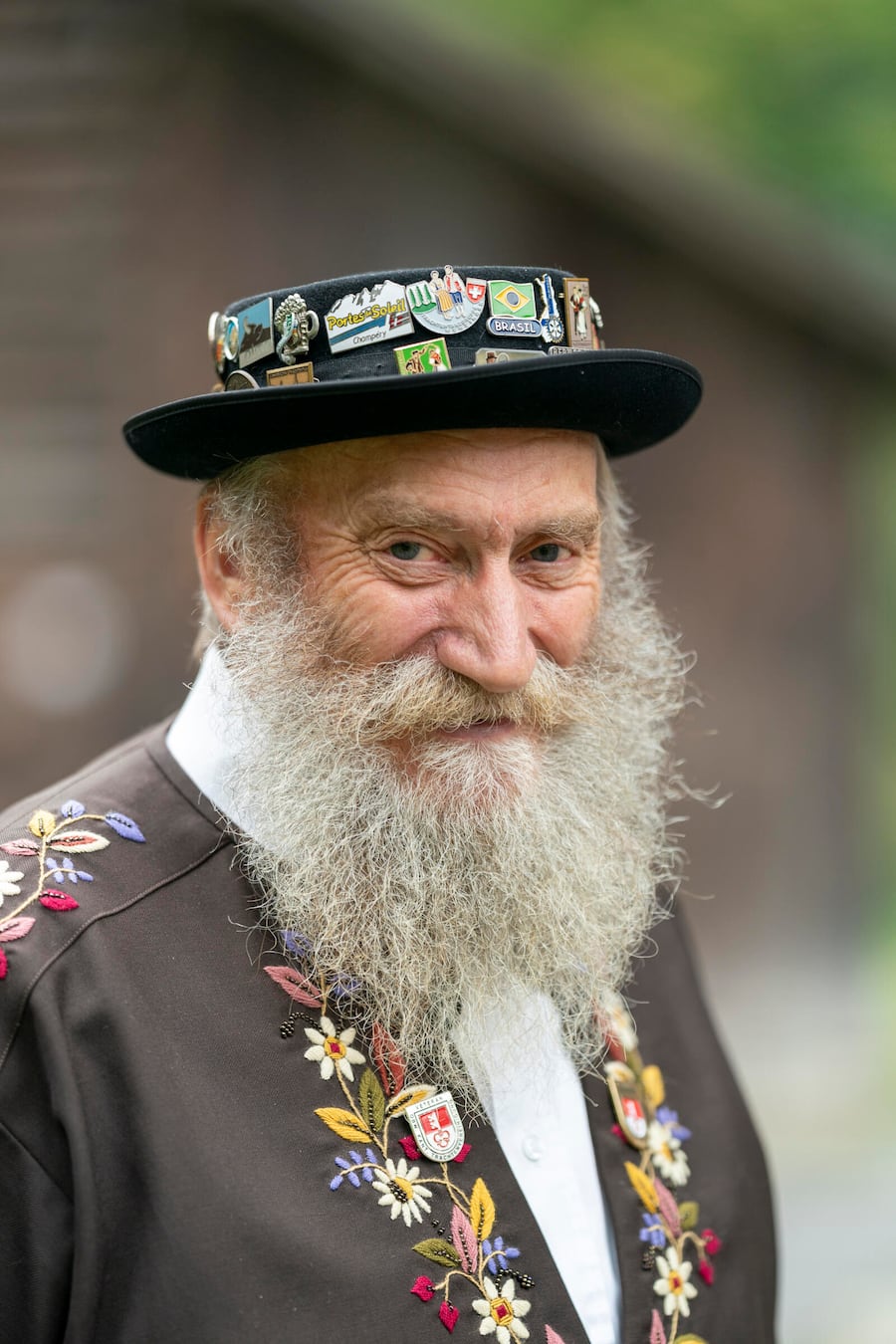 Fest der Feste, im Freilichtmuseum Ballenberg, Ãlplerchilbi Obwalden, Sonntagstracht für verheiratete Männer
