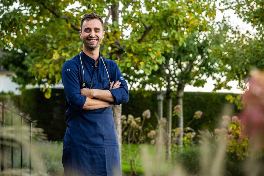 Silvio Germann eröffnet sein Restaurant in Mammertsberg 2022