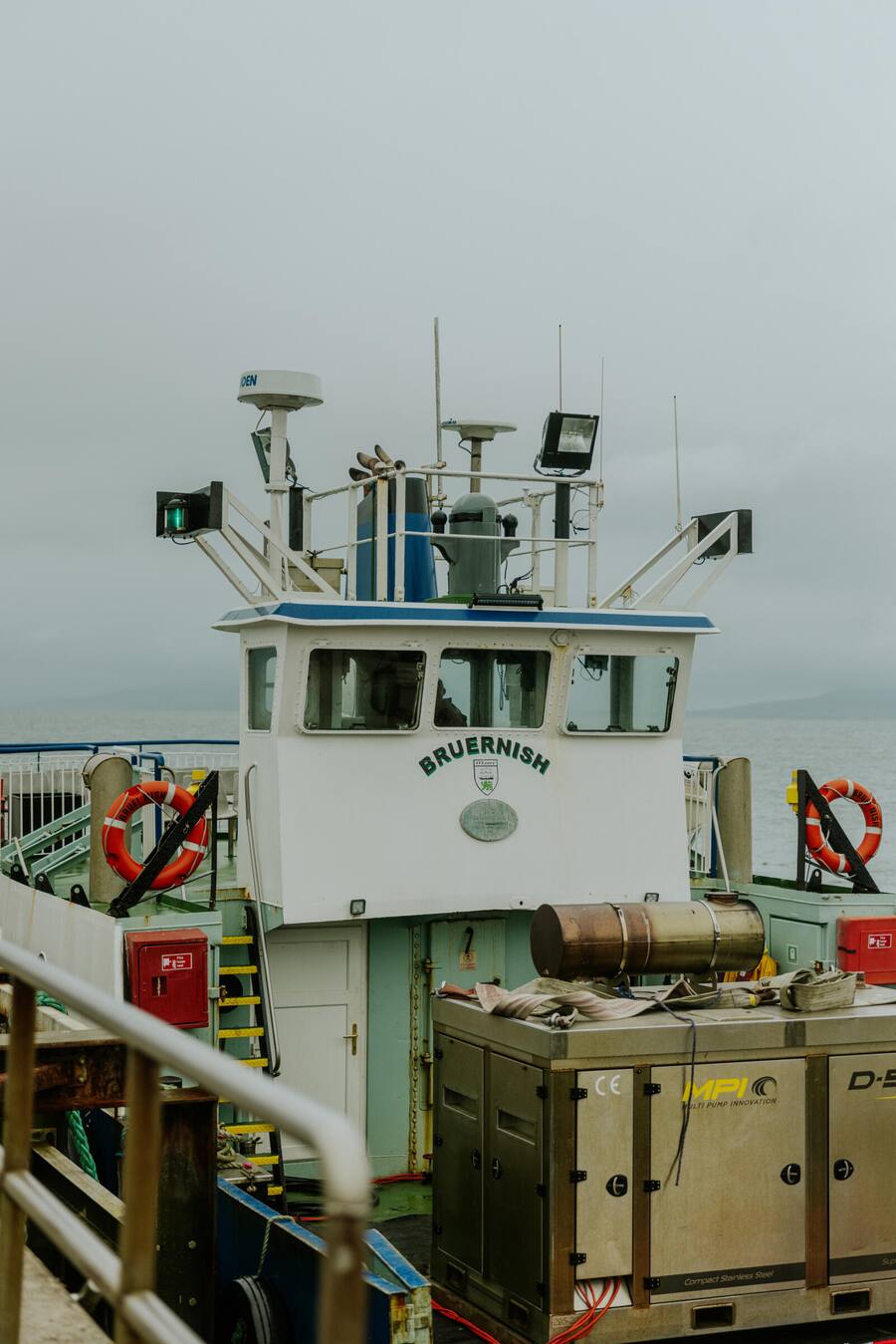 Luca Bianchi auf Lachsfarm in Irland