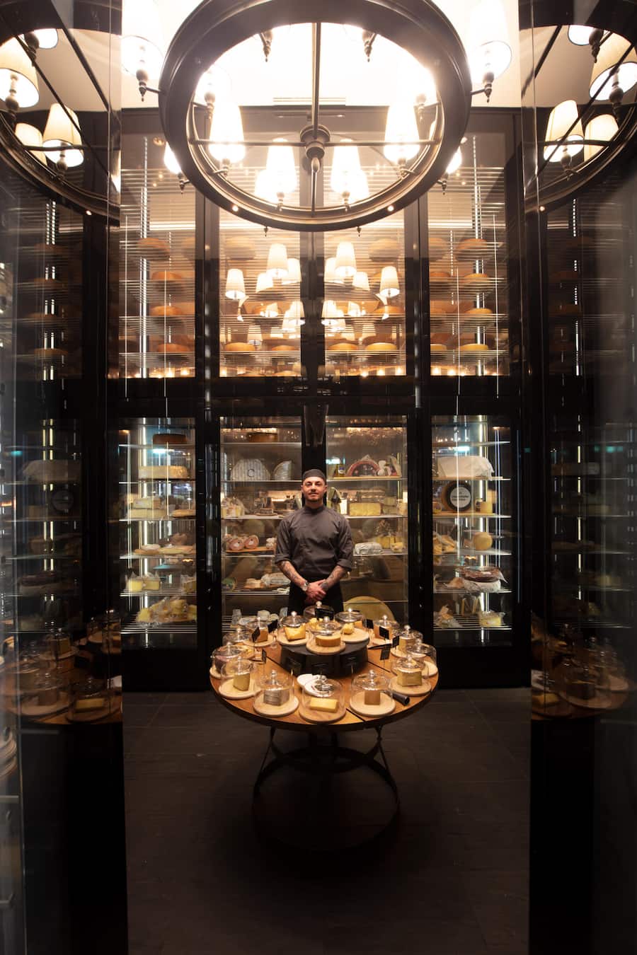 Käse Turm mit Lagriola Nicola