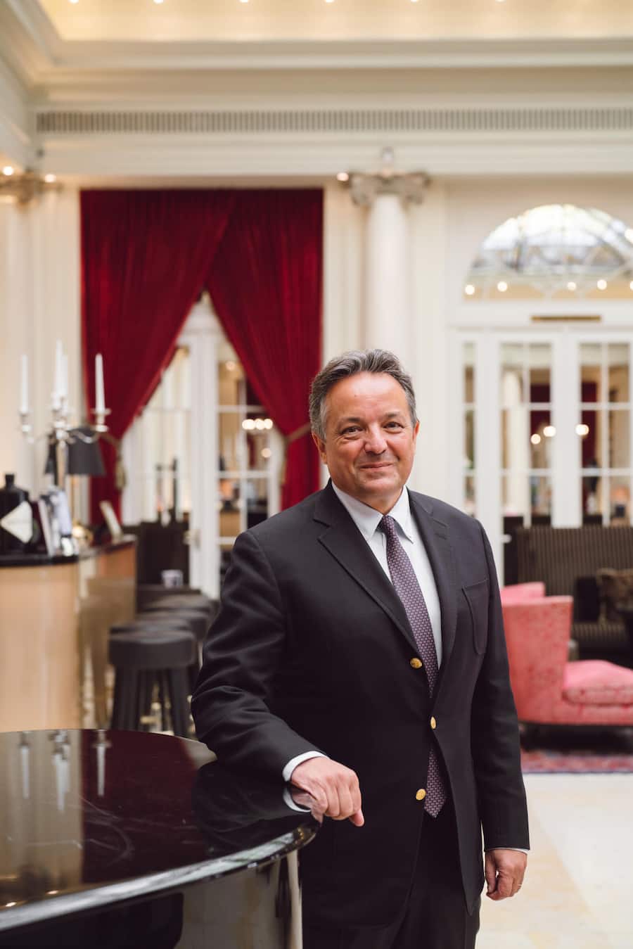 Urs Bührer, Direktor - Bellevue Palace Bern - Swiss Deluxe Tour Juli 2022 - Copyright Olivia Pulver - 04.07.2022