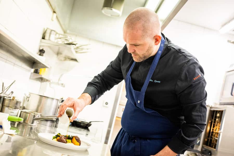 St.Moritz Spezial 2022: Dal Mulin: Chef Pietro Spotti