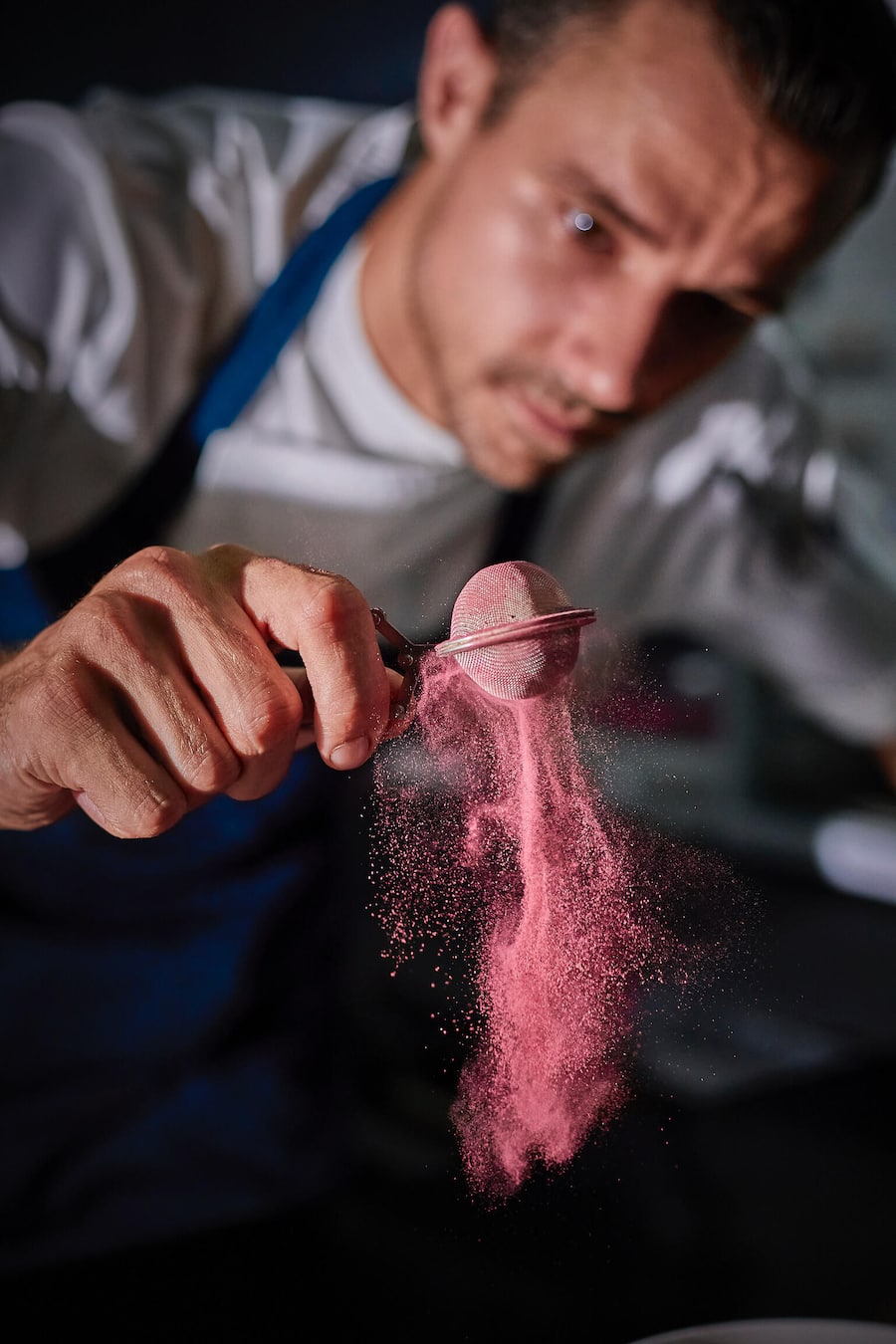 Finishing Touch mit Staub