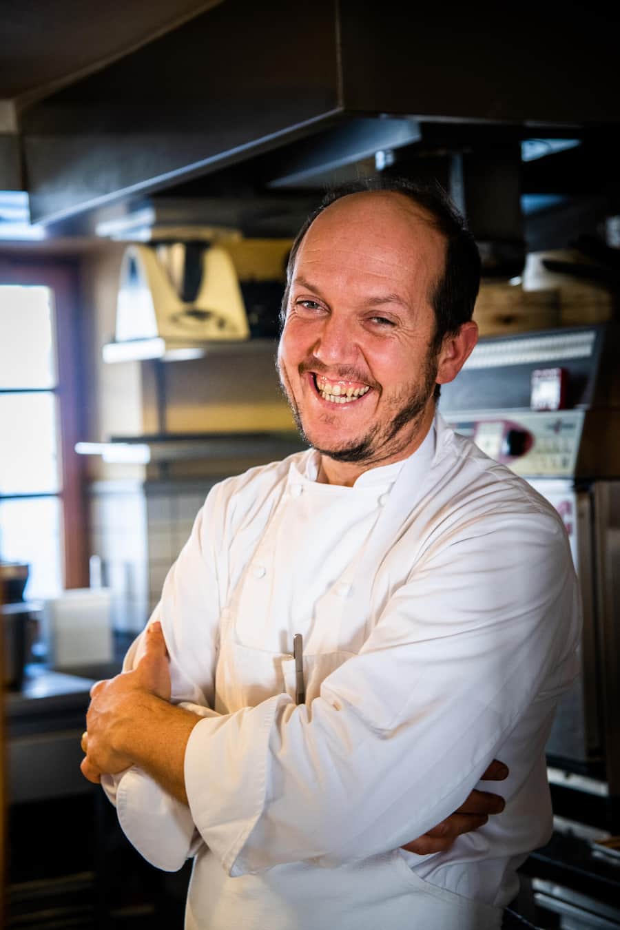 Mercedes EQS in Fribourg 2021: Nicolas Darnauguilhem Nicolas Darnauguilhem, «La Pinte des Mossettes» in Cerniat, FR.