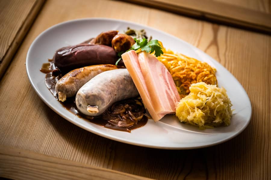 Metzgete im Restaurant Ochsen, Roggliswil 2022: Schlachtteller