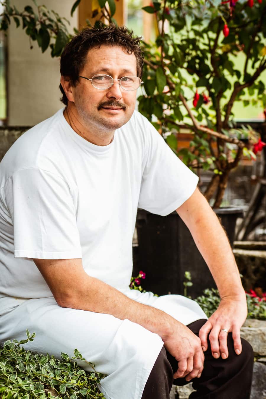 Restaurant Kaiserstock, Riemenstalden SZ - Robert Gisler, Küchenchef, Vroni Gisler und Joel Gisler - Donnerstag, 22. August 2019 - Copyright Olivia Pulver