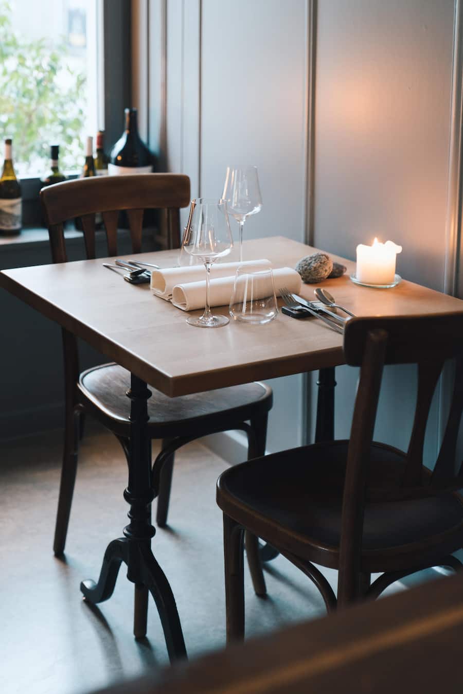 Restaurant Maihöfli Luzern - Küchenchef Oscar de Matos und Partnerin bzw. Gastgeberin Nadine Baumgartner - November 2021 - Copyright Olivia Pulver