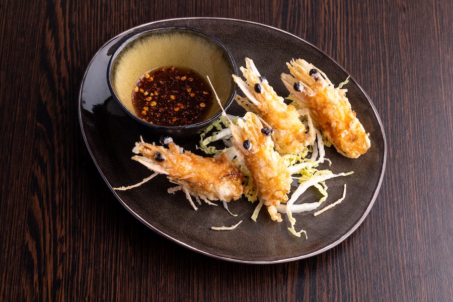 Seven Kitchens Kochbuch - Shrimp Köpfe