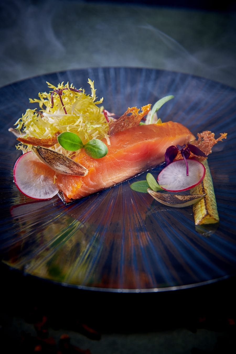 Verbier , le 29 novembre 2022, création culinaires de Bert de Rykert pour le Bistrot © Sedrik Nemeth