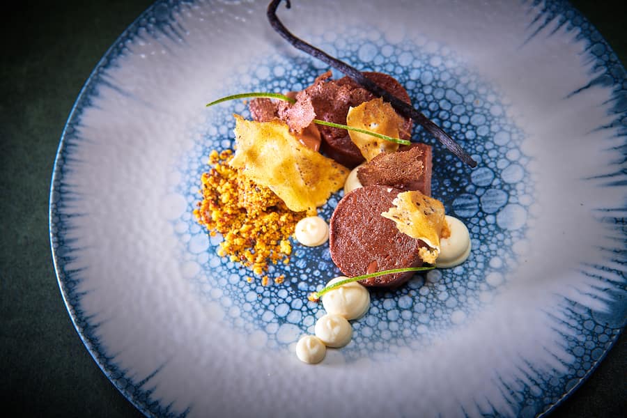 Verbier , le 29 novembre 2022, création culinaires de Bert de Rykert pour le Bistrot © Sedrik Nemeth