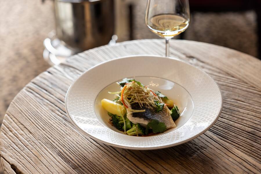 Wolfsbarsch Hong Kong Style