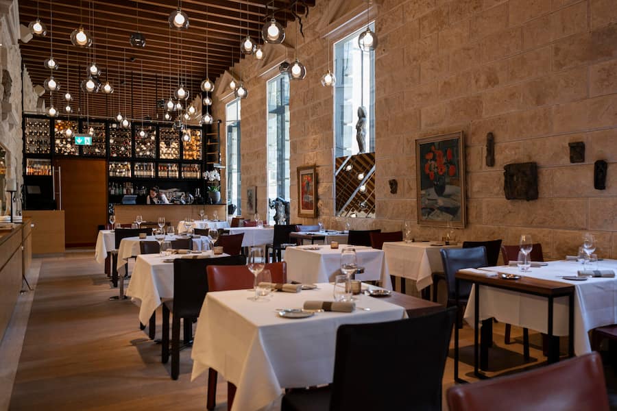 27.08.2020; Zürich: GM Channel; Portrait von Antonio Colaianni Restaurant Ornellaia; Innenansicht des Restaurants Ornellaia in Zürich. © Valeriano Di Domenico