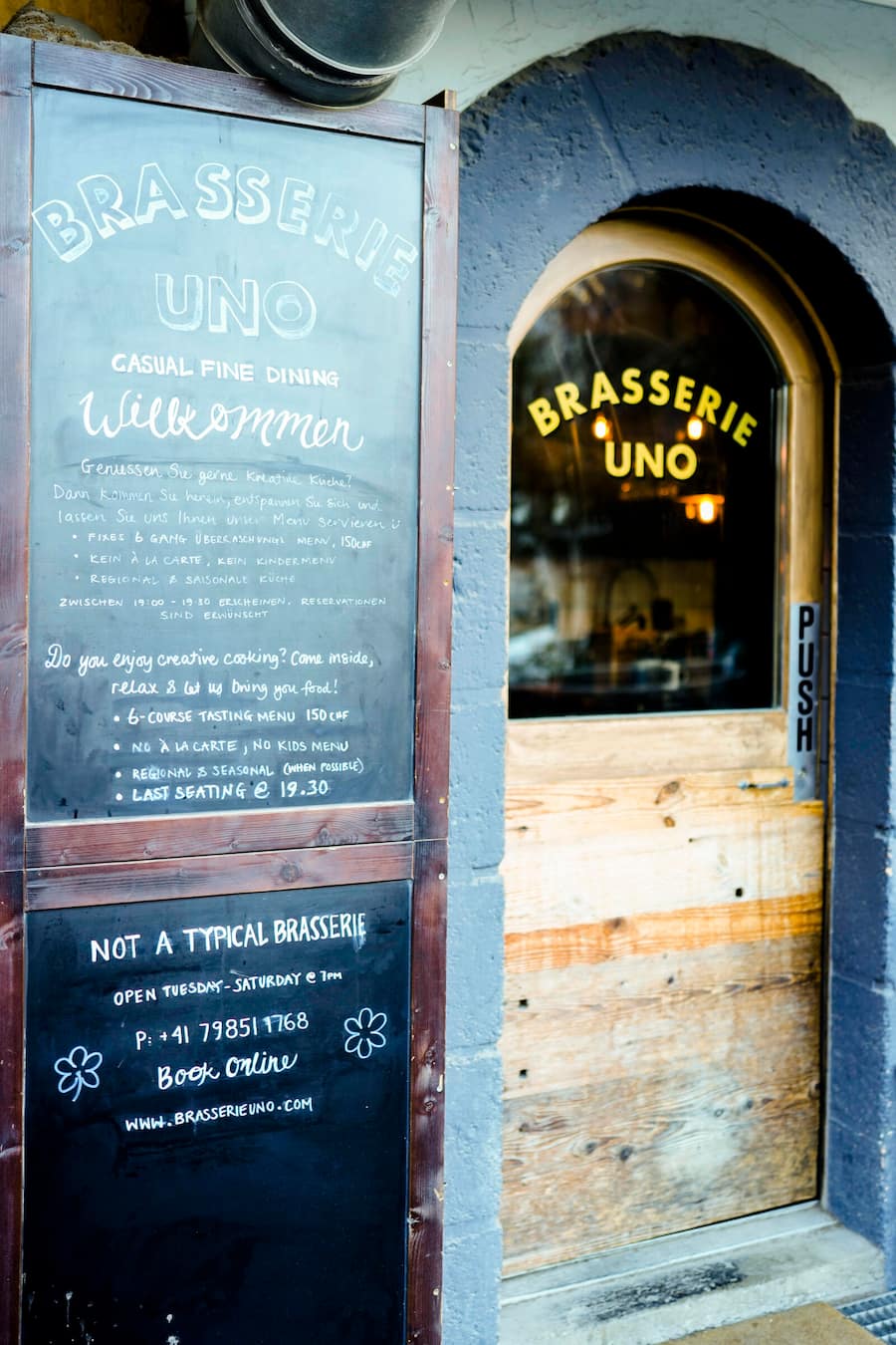 06.01.2023; Zermatt: Zermatt home of Winter; Brasserie Uno; . © Valeriano Di Domenico