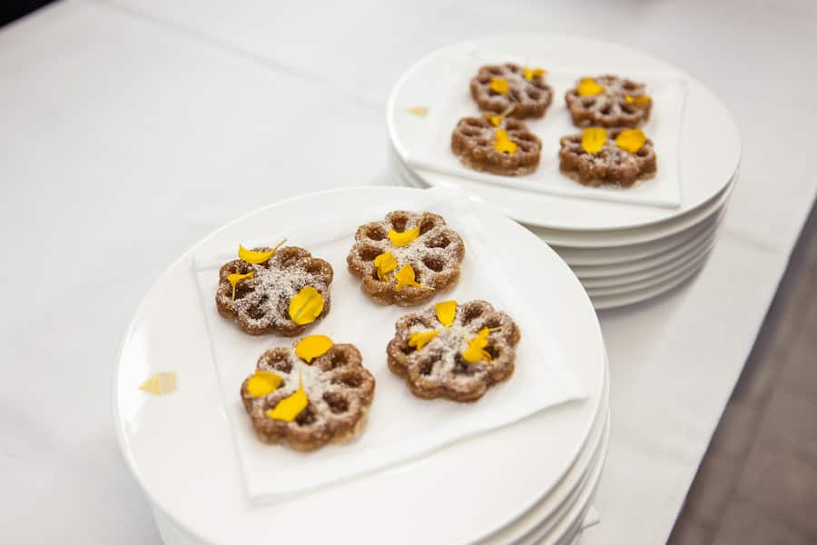 Brezel Aubergine Käse