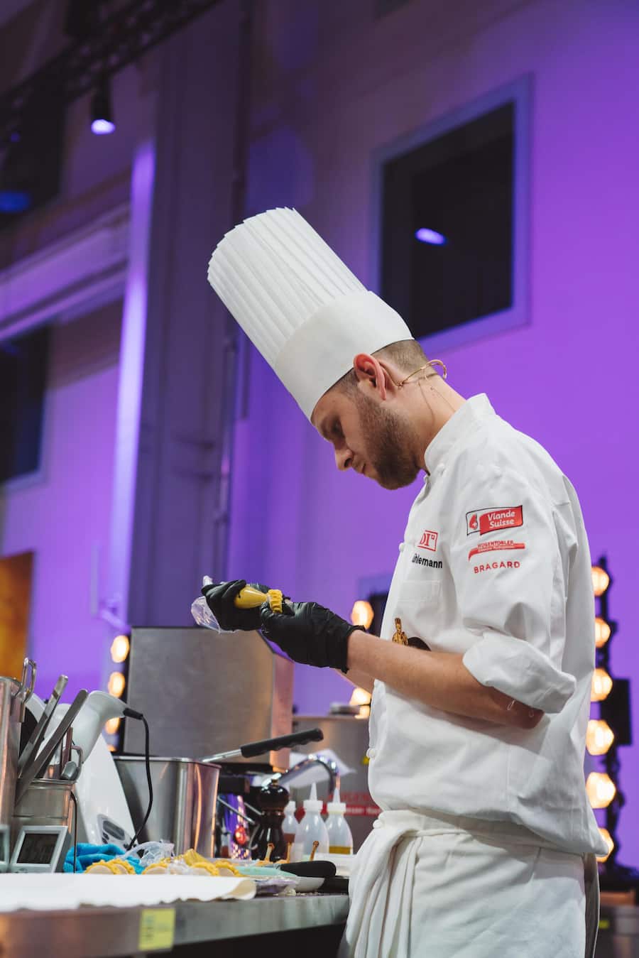 Janic Mühlemann, Hotel Eden Spiez - KADI - Goldener Koch 2023 Halbfinale - Trafo Baden - Jan 2023 - Copyright Olivia Pulver