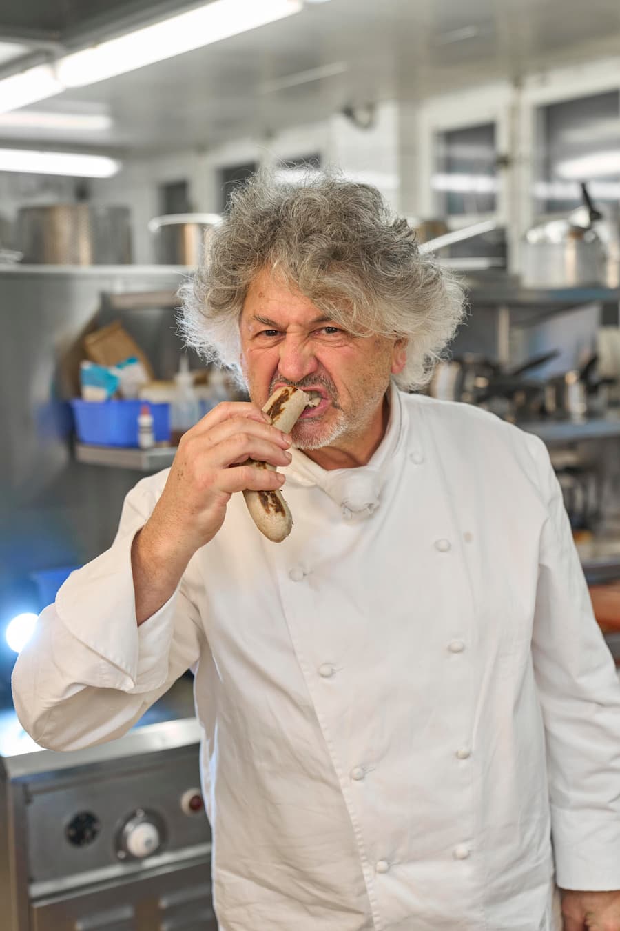 Gasthof Brunnen, Fraubrunnen, Koch und Gastgeber Alexander Rufibach (mit Frau Birgitta), 23.11.2022, Foto Lucia Hunziker