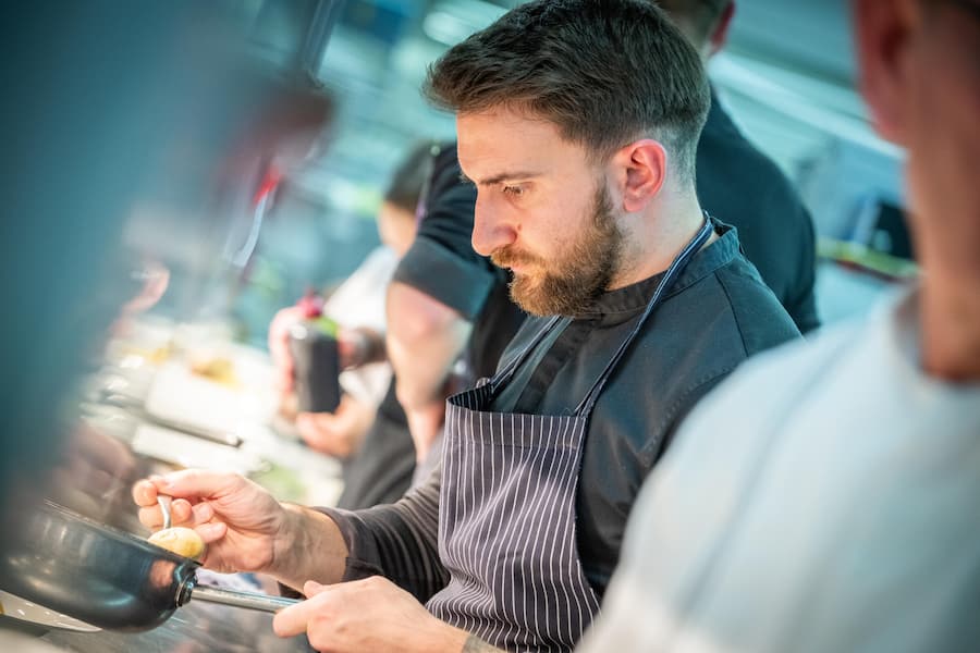 Gourmet-Tour Tschuggen Hotel 2023: Marco Campanella