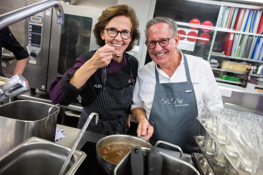 Gourmet-Tour Tschuggen Hotel 2023: Corina und Martin Amrein