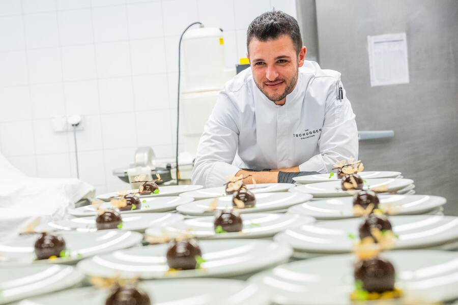 Gourmet-Tour Tschuggen Hotel 2023: Pietro Leanza