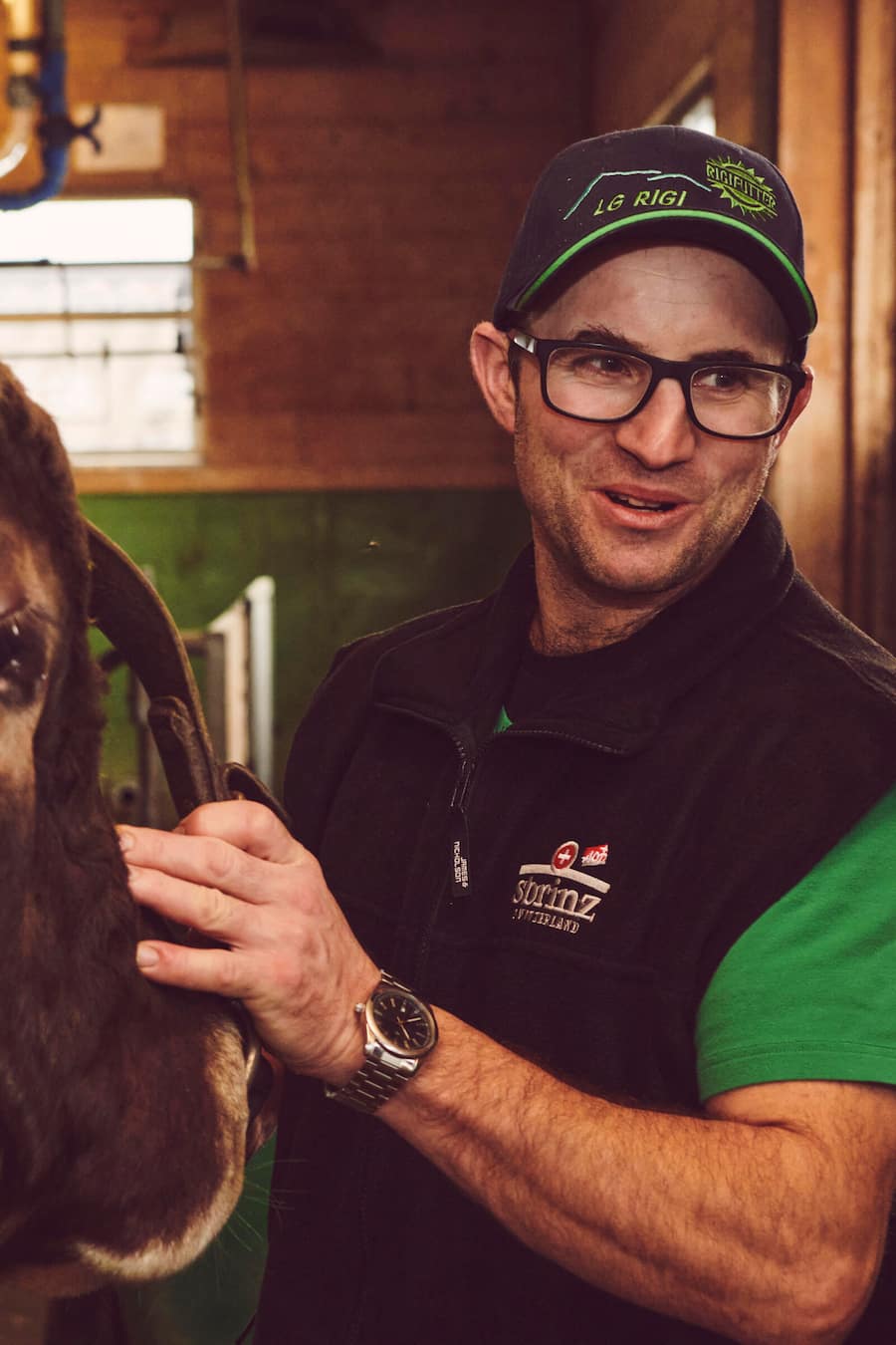 Käserei Sage, Rain LU, Sbrinz, Fritz & Ruth Vonarburg