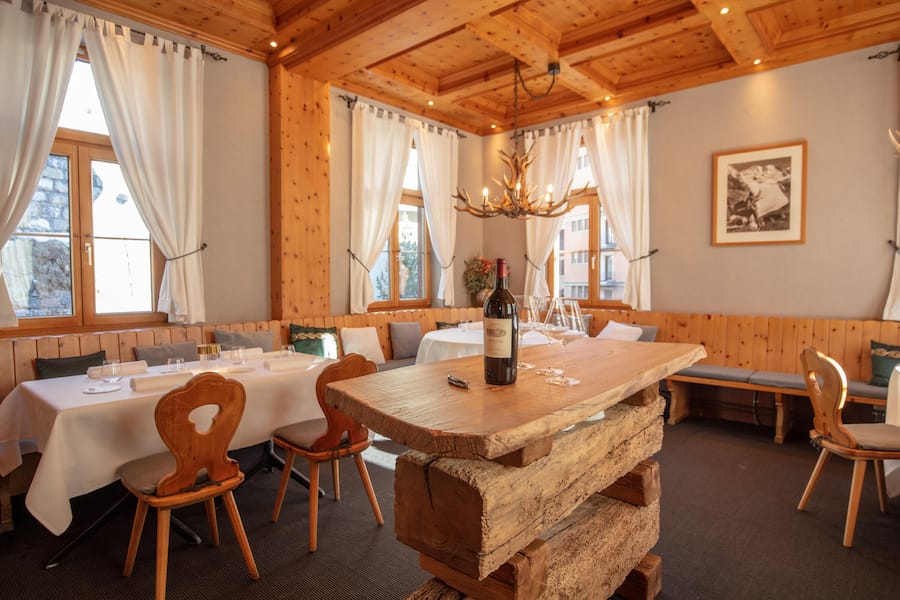 Restaurant Krone in St. Moritz, GR 2021