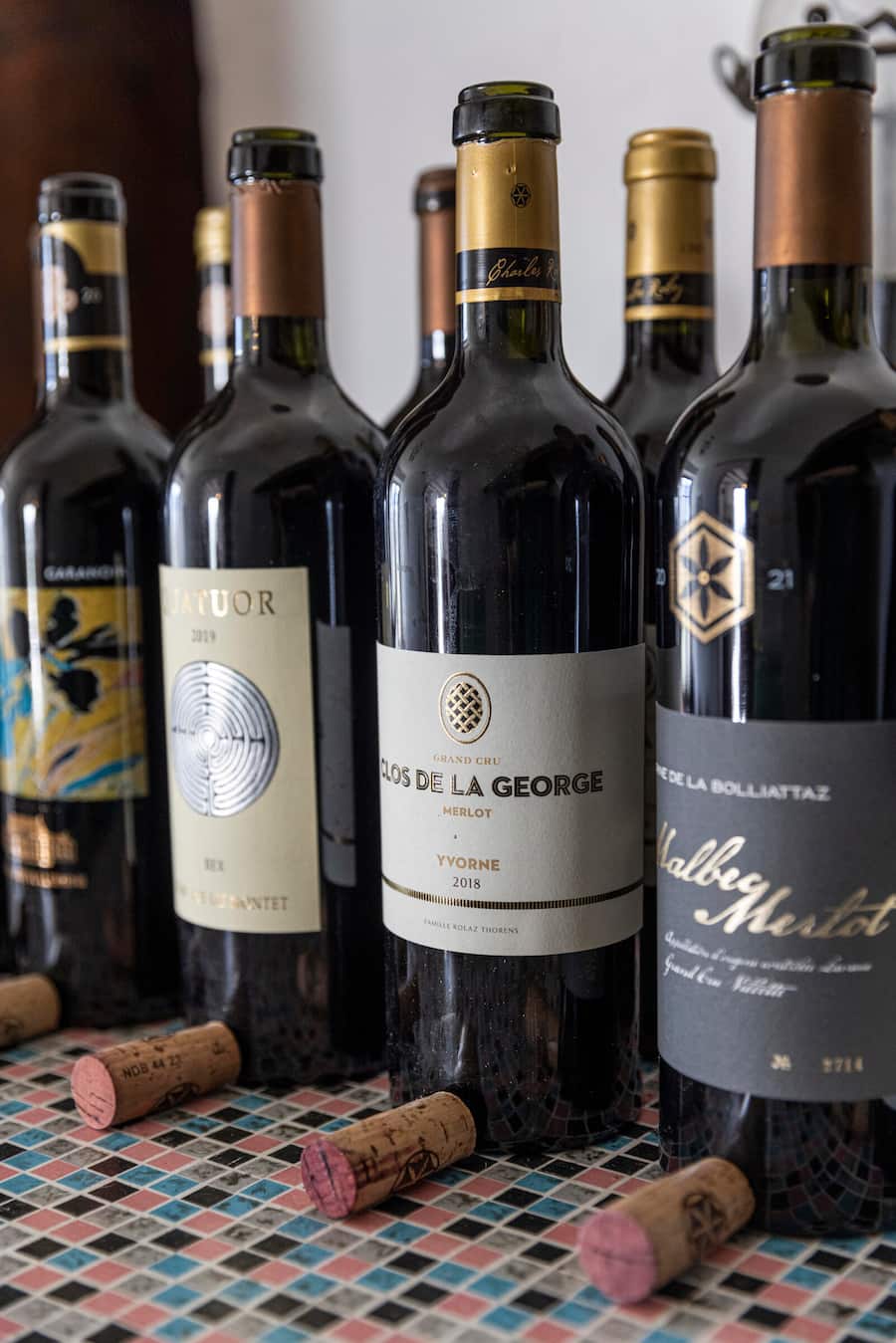 Yvorne, 17.11.2022; Charles Rolaz, EigentŸmer und â¦nologe Maison Hammel. Weingut Clos de la George. Foto Monika Flueckiger