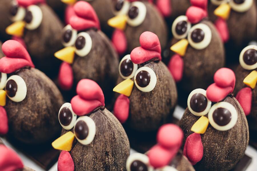 Chocolatier Thomas Müller Osterhühner