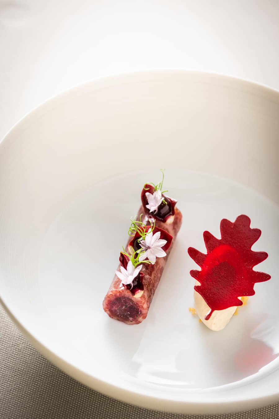 St.Moritz Spezial 2023: Rolf Fliegauf, ECCO Giardino Mountain: Cannellono vom Wagyu und Angus Rind