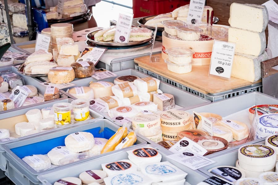 Luzern, Markt Luzern, Rolf Beeler, Käse, Sbrinz