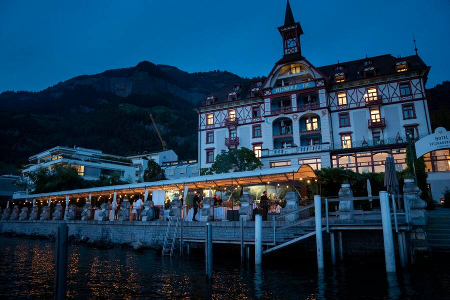 Kitchenparty Vitznauerhof Vitznauerhof, White Night, Kitchenparty, Vitznau © Nik Hunger