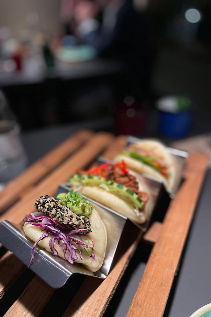 Dreierlei Bao Buns.
