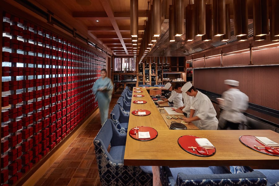 «Kinu by Tagaki»: Zehn japanische Gänge für nur zehn Gäste.