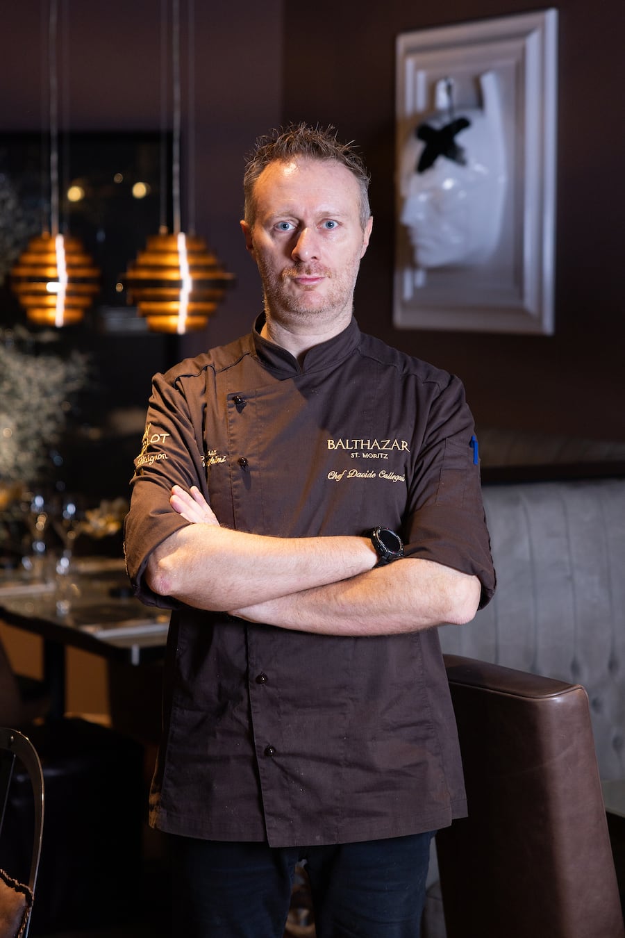 Küchenchef Davide Callegari