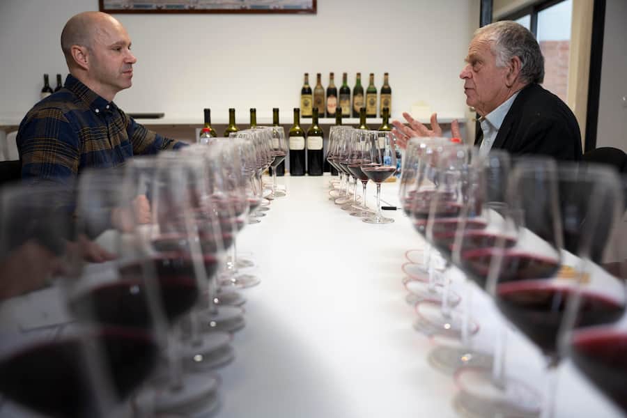 Jan Schwarzenbach, Coop und Nicolò DâAfflitto, Chefönologe aller Frescobaldigüter