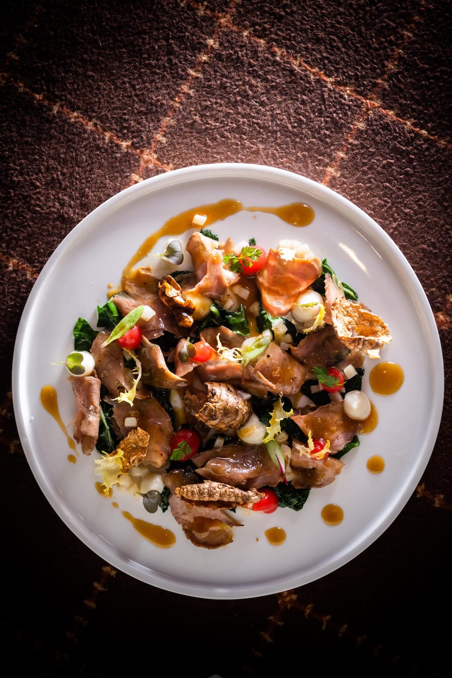 Zermatt 2023: Restaurant Capri: Lauwarme Kalbsbäckli