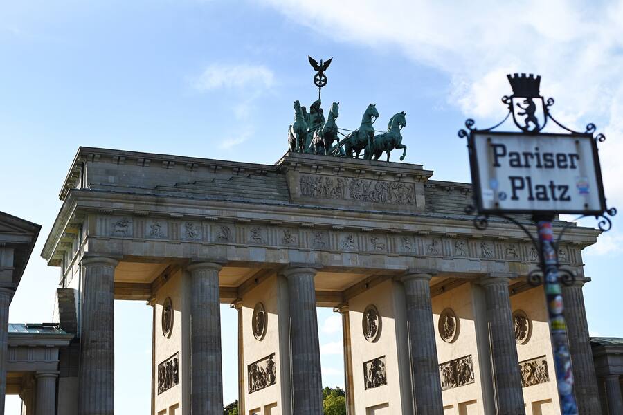 Brandenburger Tor in Berlin.