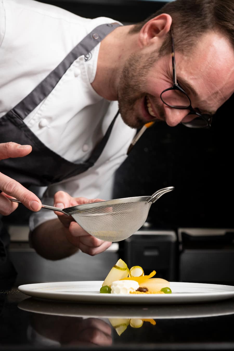 Hôtel Valrose à Rougemont le Chef pâtissier, Josselin Jacquet