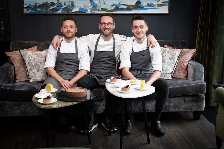 Hôtel Valrose à Rougemont le Chef pâtissier, Josselin Jacquet