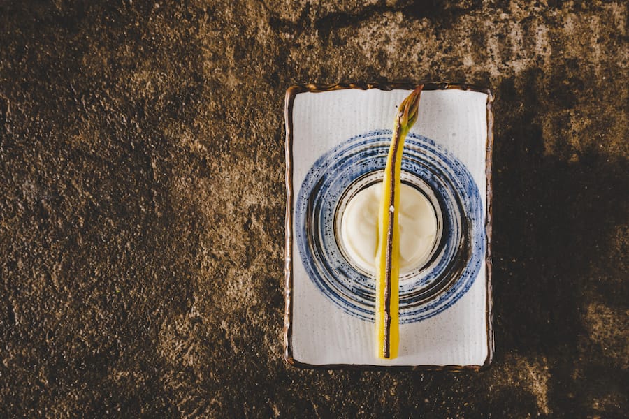 Osteria Del Centro, Piero Roncorini 2023: Spargel