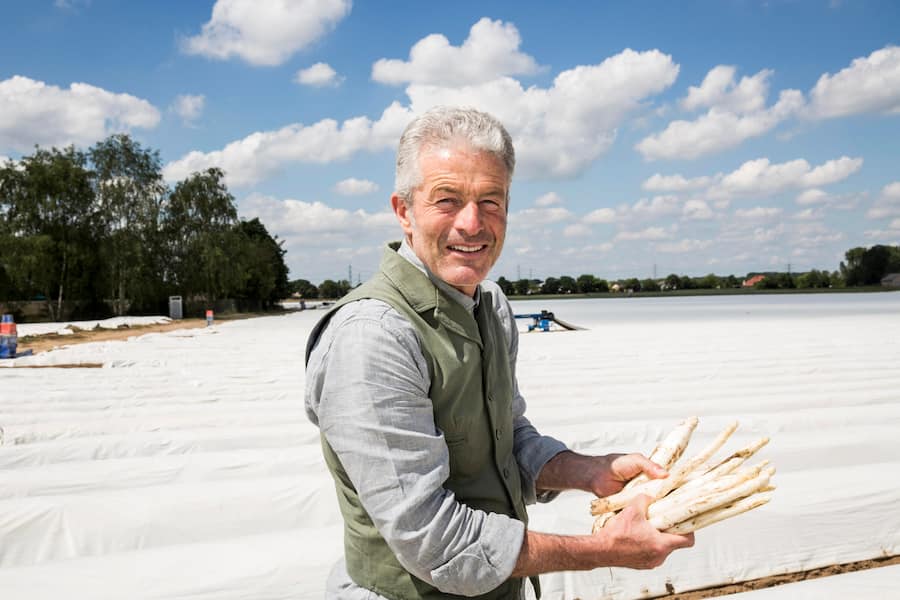Spargeln von Caspar Ruetz im Jelmoli in Zürich