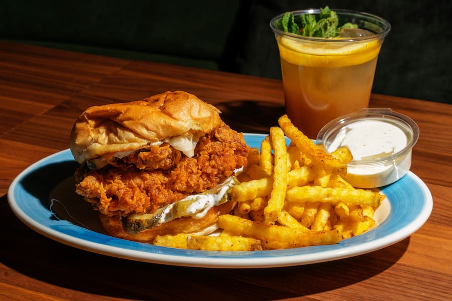 Birds in the kitchen im The Studio