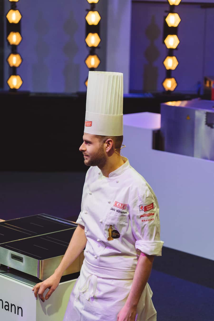 Janic Mühlemann, Hotel Eden Spiez - KADI - Goldener Koch 2023 Halbfinale - Trafo Baden - Jan 2023 - Copyright Olivia Pulver