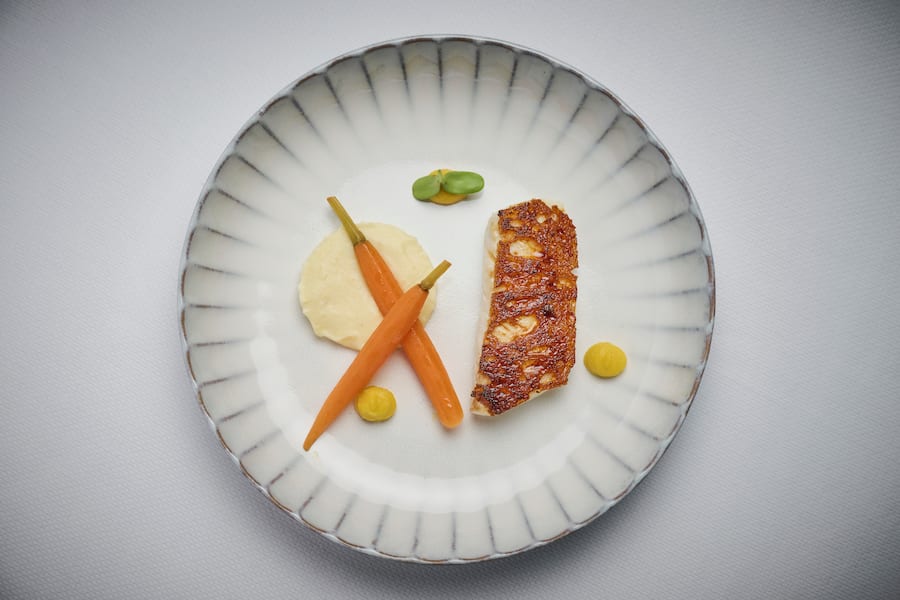 Le chef Guy Ravet du Grand Hôtel du Lac ouvre son restaurant gastronomique "Emotions", photographié le mercredi 3 mai 2023 à Vevey. (© Gabriel Monnet)