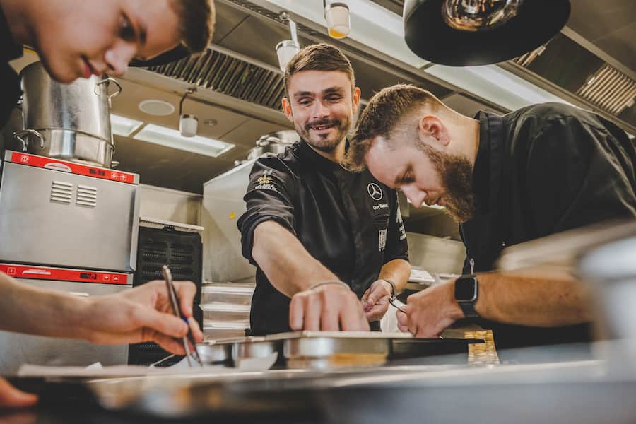 Michèle Meier kocht mit Guy Ravet und Oscar de Matos im LUCIDE Luzern 2023