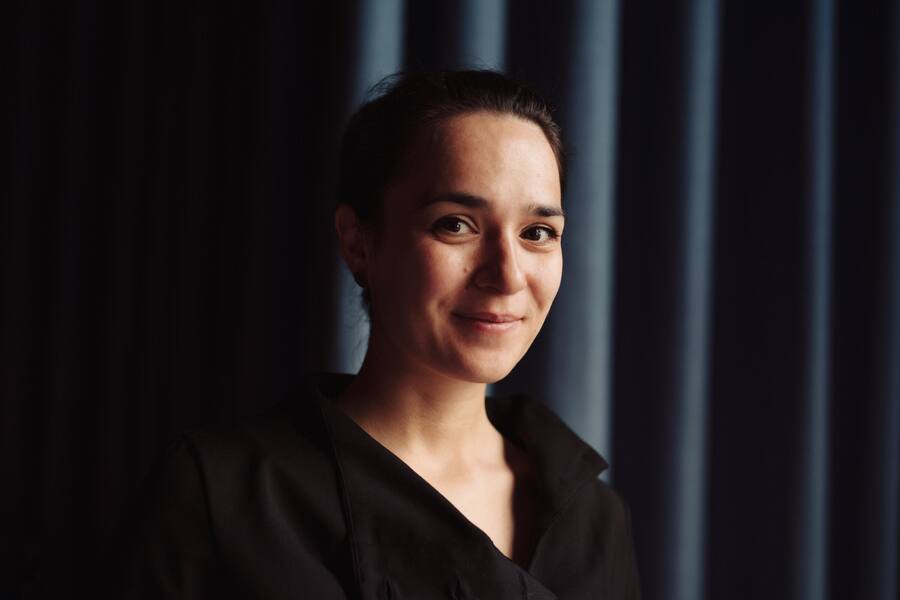 Ines Triebenacher, Sommelier & Gastgeberin - Guy Ravet & Daniel Zeindlhofer - Four-Hand-Sharing-Dinner Igniv Zürich - 05/2023 - Copyright Olivia Pulver