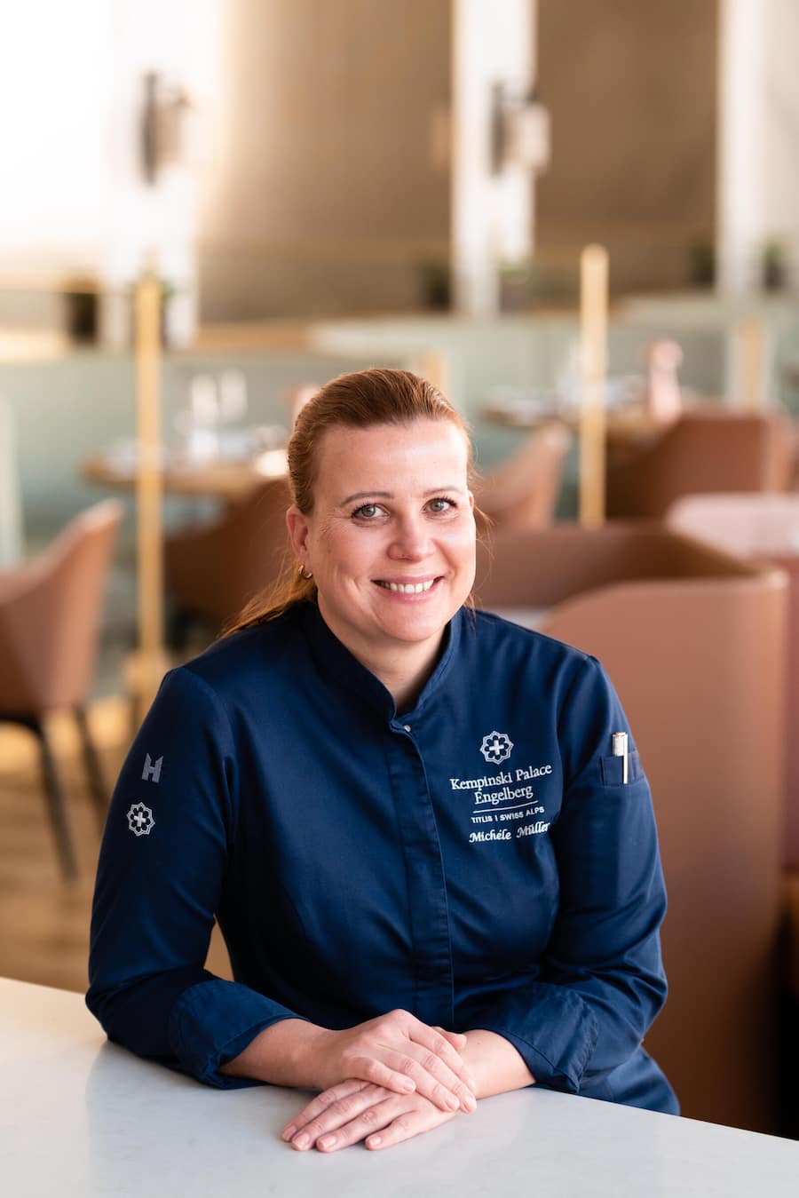 Kempinski Palace Engelberg Titlis - Michele Müller, Küchenchef - 14. Januar 2022 - Copyright Olivia Pulver