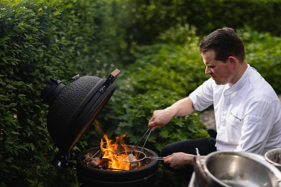 Restaurant Magdalena, Kitchenparty, 2023, Max NAtmessing am Grill