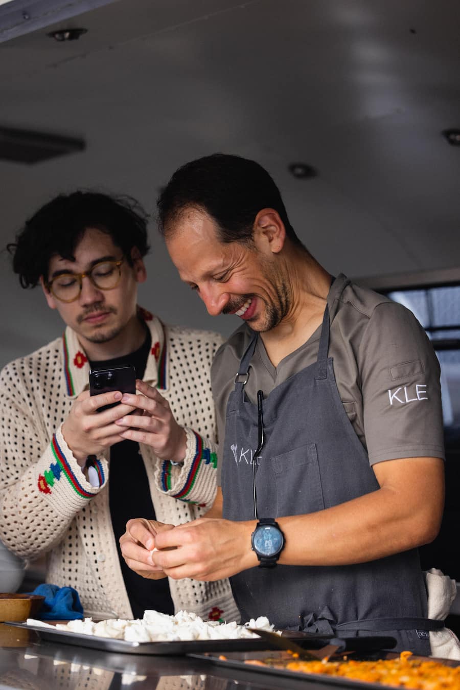 Restaurant Magdalena, Kitchenparty, 2023, Alessandro Scaccia und Pascal Grob