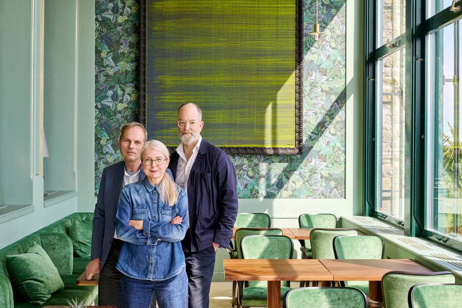 «Gütsch» Luzern reloaded: Jasmin Grego hat das Restaurant über der Stadt neu designt.