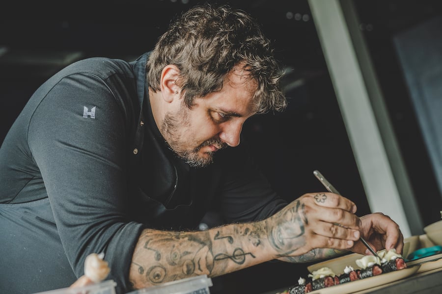 Michèle Meier kocht mit Guy Ravet und Oscar de Matos im LUCIDE Luzern 2023